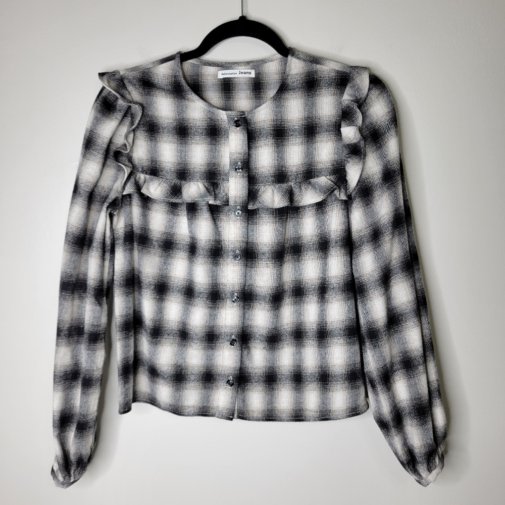 Reformation Jeans Flannel Shirt